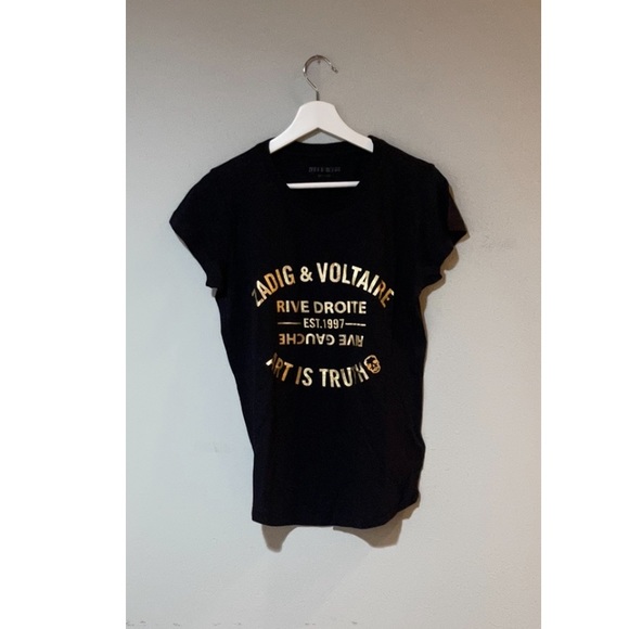 Zadig & Voltaire Skinny Blasson Tee. - Picture 3 of 8